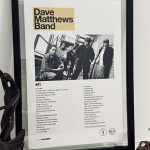 Dave Matthews Band Custom Print Poster #41